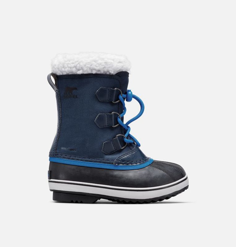 Kids Snow Boots Navy/Blue - Sorel Youth Yoot Pac™ Nylon - 035-GLJDSI